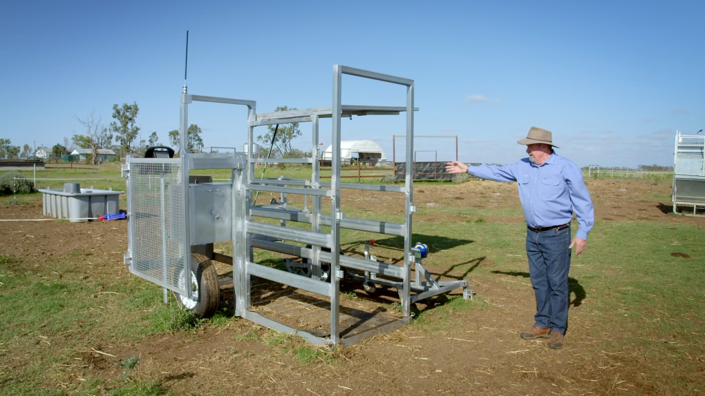 Another man in another field